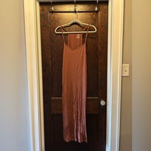 Kindred Bravely Mauve Sleeveless Maternity Lounge Jumpsuit | M